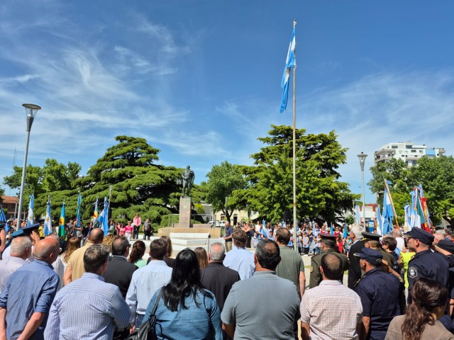 Se realiz el acto protocolar por el 158 aniversario de Olavarra